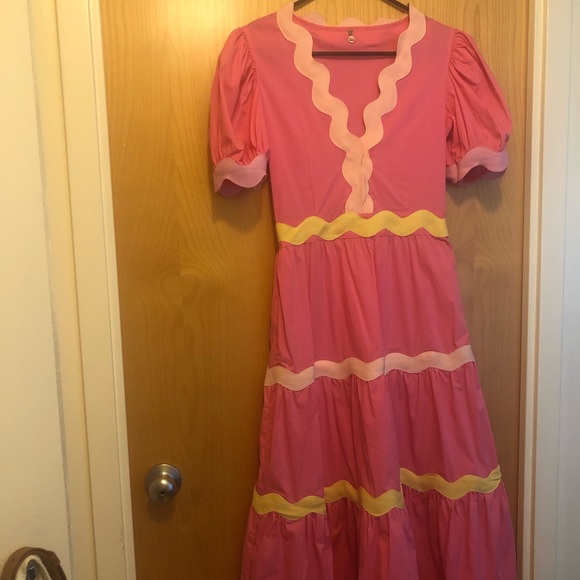 CeliaB Dresses Amazing Celiab Pink Ric Rac Dress From Tuckernuck